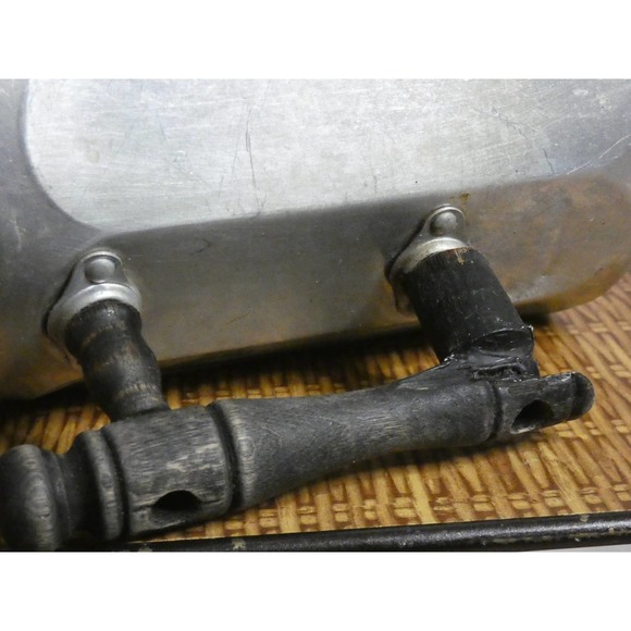 Vintage Pyrex Aluminum Coffee Pot With Wooden Handle & Glass Top *Please Read* - Picture 6 of 8